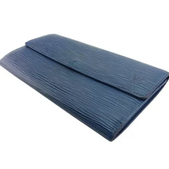 LOUIS VUITTON Long Wallet Epi Epi Leather Authentic Used - Picture 3 of 7